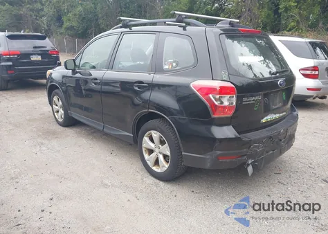 2016 Subaru Forester 2.5I из США, поврежденный, VIN JF2SJABC0GH438632